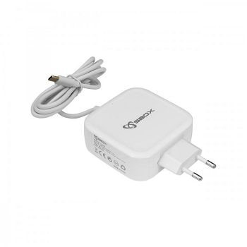 SBOX USB-C brzi zidni punjač TC-65W / 65W