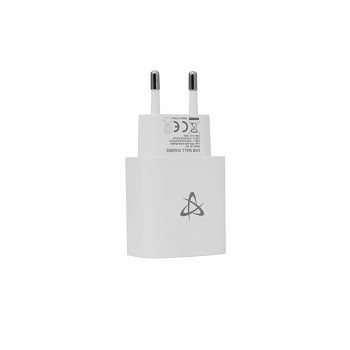SBOX USB-A/USB-C brzi zidni punjač HC-693 2 utora - 20W QC bijeli