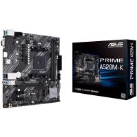 ASUS PRIME A520M-K AM4 mATX MB - AMD A520 2xDIMM DDR4 1xM.2 4xSATA PCIe 3.0 1Gb Ethernet 1xD-SUB 1xHDMI - 90MB1500-M0EAY0-A