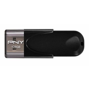 USB stick PNY Attaché 4, 128GB, USB2.0, crni