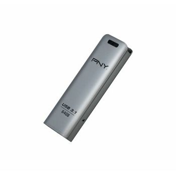 USB stick PNY Elite Steel, 64GB, USB3.1, metalni