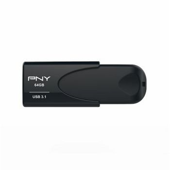 USB stick PNY Attaché 4, 64GB, USB3.1, crni