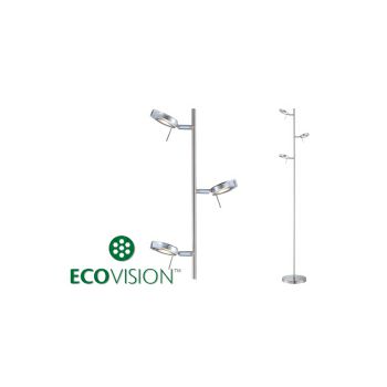 EcoVision LED podna svjetiljka sa 3 akrilna sjenila, 3×5W, 3000K