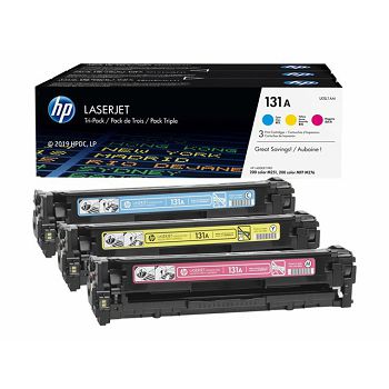 HP Toner 131A CYM Tri pack U0SL1AM