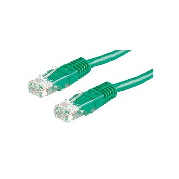 Roline UTP mrežni kabel Cat.5e, 0.5m, zeleni