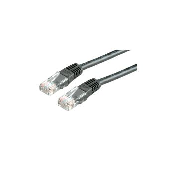Roline UTP mrežni kabel Cat.5e, 1.0m, crni