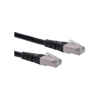 Roline S/FTP (PiMF) Cat.6 mrežni kabel oklopljeni, 3.0m, crni