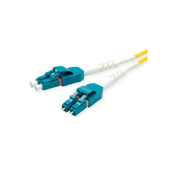 Roline optički kabel 9/125µm LC-LC singlemode Duplex, LSOH, 20m, žuti