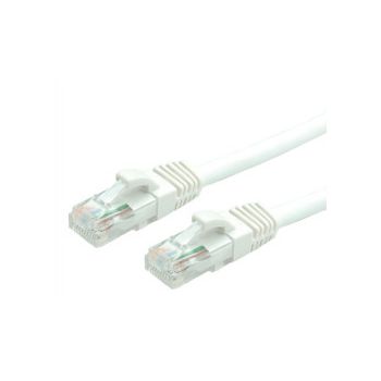 Roline VALUE UTP mrežni kabel Cat.6/Class E, halogen-free, 0.5m, bijeli