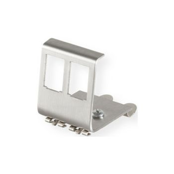 Roline VALUE DIN rail adapter, za 2 Keystone modula, prazni 