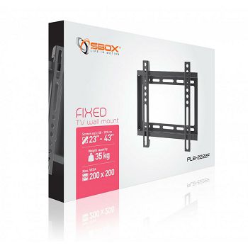 SBOX zidni nosač za TV PLB-2222F fiksni