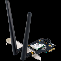 ASUS PCE-AX1800 Dual-Band WiFi 6 (802.11ax), Bluetooth 5.2, omrežna varnost WPA3, OFDMA in MU-MIMO, PCIe adapter - 90IG07A0-MO0B00-A
