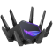 ASUS ROG Rapture GT-AXE16000 Quad-Band WiFi 6E (802.11ax) Igralni usmerjevalnik, nov 6 GHz pas, Dvoj