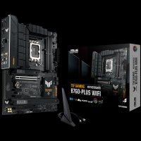 ASUS TUF GAMING B760-PLUS WIFI LGA1700 ATX igralna matična plošča - Intel B760 4xDIMM DDR5 3xM.2 4xS
