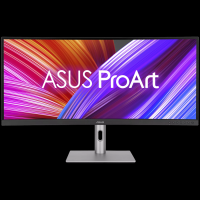ASUS ProArt PA34VCNV ukrivljen profesionalni monitor - 86.61cm (34.1"), UWQHD (3440 x 1440), IPS, 3800R, 100% sRGB, dE < 2, USB-C PD 96W, RJ45 - 90LM04A0-B02370-A