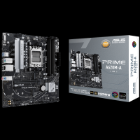 ASUS PRIME A620M-A-CSM AM5 mATX MB - AMD A620 4xDIMM DDR5 2xM.2 4xSATA PCIe 4.0 1Gb Ethernet 1xD-SUB 1xDisplayPort 1xHDMI Aura Sync RGB Lighting - 90MB1F10-M0EAYC-A