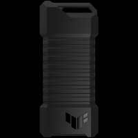 ASUS TUF Gaming A1 M.2 NVMe SSD zunanje ohišje - USB-C 3.2 Gen 2x1, M.2 NVMe PCIe in SATA vmesnik, standard MIL-STD-810H, IP68, podpora za PS5 in Xbox - 90DD02N0-M09000-A