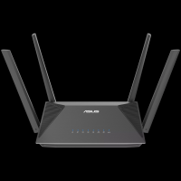 ASUS RT-AX52 AX1800 Dual-Band WiFi 6 (802.11ax) Extendable Usmerjevalnik, Instant Guard, Parental Control Scheduling, Built-in VPN, AiMesh Compatible - 90IG08T0-MO3H00-A