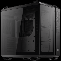 ASUS TUF Gaming GT502 PLUS ATX Gaming ohišje črno, Dual Chamber Chassis, Panoramic View, Tempered Gl