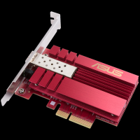 ASUS XG-C100F 10G SPF  PCIe mrežni adapter, SFP  port for Optical Fiber Transmission and DAC cable, Built-in QoS technology, Stylish built-in cooling - 90IG0490-MO0R00-A