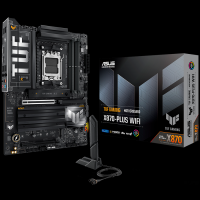 ASUS TUF GAMING X870-PLUS WIFI AM5 ATX osnovna plošča - AMD X870, 4xDDR5, 4xM.2, 2xSATA, 2.5Gb LAN, WiFi 7, BT, 1xHDMI, 2xUSB4 40Gbps porta (USB Type-C), Aura Sync - 90MB1IU0-M0EAY0-A