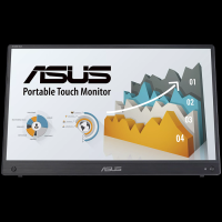 ASUS ZenScreen Touch MB16AMTR prenosni monitor na dotik - 39.62cm (15.6"), FHD (1920 x 1080), IPS, 10-točkovni dotik, vgrajena baterija, USB-C, Mini-HDMI - 90LM04S0-B02170-A