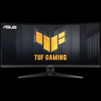 ASUS TUF Gaming VG34VQ3B gaming monitor - 86.4cm (34"), UWQHD (3440 x 1440), VA, 1500R, 180Hz, 1ms (MPRT), FreeSync Premium, HDR - 90LM0AA0-B01170-A