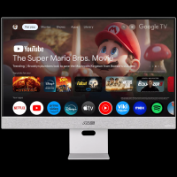 ASUS ZenScreen Smart MS27UC - 68.6 cm (27"), 4K UHD (3840 x 2160), IPS, 99% sRGB, Google TV, Harman Kardon zvočniki, USB Type-C (90W PD), USB razdelilnik - 90LM0A3H-B01O70-A