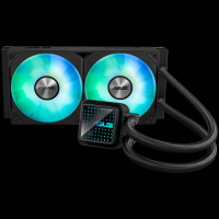 ASUS Prime LC 240 ARGB vodno hlajenje za procesor, dva 120mm ARGB ventilatorja, Aura Sync - 90RC0111-B0EAY0-A