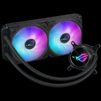 ASUS ROG Strix LC III 240 ARGB vodno hlajenje za procesor, dva 120mm ROG ARGB ventilatorja, Aura Sync - 90RC00S1-M0UAY0-A