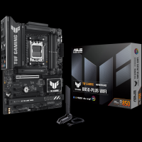 ASUS TUF GAMING B850-PLUS WIFI AM5 ATX osnovna plošča - AMD B850, 4xDDR5, 3xM.2, 4xSATA, 2.5Gb LAN, WiFi 7, BT, 1xDP, 1xHDMI, Aura Sync - 90MB1J30-M0EAY0-A
