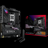 ASUS ROG STRIX B850-E GAMING WIFI AM5 ATX osnovna plošča - AMD B850, 4xDDR5, 5xM.2, 4xSATA, 5Gb LAN, WiFi 7, BT, 1xDP, 1xHDMI, 1xUSB4 40Gbps port (USB Type-C), Aura Sync - 90MB1J60-M0EAY0-A