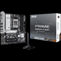 ASUS PRIME B840M-A WIFI AM5 mATX osnovna plošča - AMD B840, 4xDDR5, 3xM.2, 4xSATA, 2.5Gb LAN, WiFi 6E, BT, 2xDP, 1xHDMI, Aura Sync - 90MB1J20-M0EAY0-A