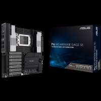 ASUS PRO WS WRX90E-SAGE SE sTR5 ATX EEB osnovna plošča - AMD WRX90, 8xDDR5 ECC, 4xM.2, 4xSATA, 2xSlimSAS, PCIe 5.0, Dual 10Gb LAN, 1Gb LAN - 90MB1FW0-M0EAY0-A
