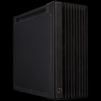 ASUS ProArt PA602 Wood Edition ATX/E-ATX računalniško ohišje, kovinska stranica, 1x 140 mm in 2x 200mm pred-nameščeni ventilatorji, podpora za USB 20Gbps - 90DC00J0-B09020-A