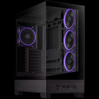 ASUS A31 PLUS ATX računalniško ohišje, kaljeno steklo, štirje 120mm ARGB ventilatorji, podpora za BTF osnovne plošče, črno - 90DC00R0-B19000-A