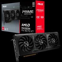 ASUS Prime Radeon RX 9070 XT OC Edition 16GB GDDR6 (PRIME-RX9070XT-O16G) grafična kartica, PCIe 5.0, 1xHDMI 2.1b, 3xDisplayPort 2.1a - 90YV0L71-M0NA00-A