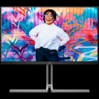 AOC U32U3CV profesionalni monitor - 80cm (32"/31.5" vidno), 4K UHD (3840 x 2160), Nano IPS, 60Hz, 4ms (GTG), HDR400, USB-C 96W, USB razdelilnik, KVM, LAN RJ45, 2x HDMI 2.0, 1x DP 1.4 - U32U3CV-A
