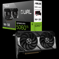 ASUS Dual GeForce RTX 5060 Ti OC Edition 16GB GDDR7 (DUAL-RTX5060TI-O16G) grafična kartica, PCIe 5.0, 1xHDMI 2.1b, 3xDisplayPort 2.1b - 90YV0MH0-M0NA00-A