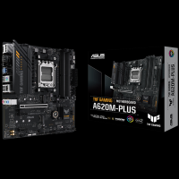 ASUS TUF GAMING A620M-PLUS AM5 mATX osnovna plošča - AMD A620, 4xDDR5, 2xM.2, 4xSATA, 2.5Gb LAN, 2xDP, 1xHDMI, Aura Sync - 90MB1EZ0-M0EAY0-A