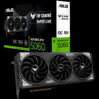 ASUS TUF Gaming GeForce RTX 5060 OC Edition 8GB GDDR7 (TUF-RTX5060-O8G-GAMING) grafična kartica, PCIe 5.0, 1xHDMI 2.1b, 3xDisplayPort 2.1b - 90YV0N00-M0NA00-A