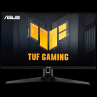 ASUS TUF Gaming VG27AQM5A gaming monitor - 68.6cm (27"), QHD (2560 x 1440), Fast IPS, 300Hz, 0.3ms (GTG), ELMB Sync, 95% DCI-P3, Adaptive Sync - 90LM0BG0-B01971-A