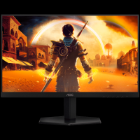 AOC Gaming 24G42E monitor - 60.5cm (23.8"), FHD (1920 x 1080), Fast IPS, 180Hz, 1ms (GTG), Adaptive Sync, G-Sync kompatibilen, HDR10, 1x HDMI 2.0, 1x DP 1.4 - 24G42E-A