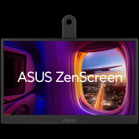 ASUS ZenScreen MB166CR prenosni monitor - 39.62cm (16"/15.6" vidno), FHD (1920 x 1080), IPS, USB Type-C, 360 stopinjski podstavek - 90LM07D3-B03170-A
