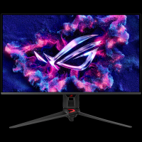 ASUS ROG Swift OLED PG32UCDMR gaming monitor - 80cm (32"/31.5" vidno), 4K UHD (3840 x 2160), QD-OLED, 240 Hz, 0.03 ms (GTG), G-SYNC kompatibilen, 99% DCI-P3, USB-C PD 90W - 90LM0C00-B01971-A