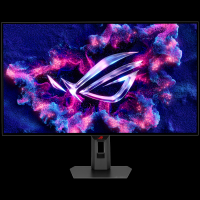 ASUS ROG Strix OLED XG32UCWMG gaming monitor - 80cm (32"/31.5" vidno), 4K UHD (3840 x 2160), WOLED, dvojni način (4K 240Hz ali FHD 480Hz), 0.03 ms, G-SYNC kompatibilen, 99% DCI-P3 - 90LM0BW0-B01371-A