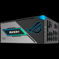 ASUS ROG Thor 1600W Titanium III modularni napajalnik, ATX 3.1 kompatibilen, PCIe Gen 5.1, 80 PLUS Titanium, 10 let garancije - 90YE00V1-B0NA00-A