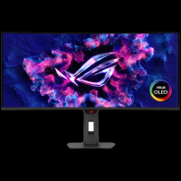 ASUS ROG Strix OLED XG34WCDG ukrivljen gaming monitor - 86.4cm (34"), UWQHD (3440 x 1440), QD-OLED, 1800R, 175Hz, 0.03ms (GTG), G-SYNC kompatibilen, HDR400, 99.3% DCI-P3 - 90LM0B70-B01171-A