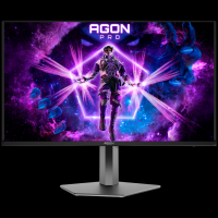 AOC AGON PRO AG326UD gaming monitor - 80cm (31.5"), 4K UHD (3840 x 2160), QD-OLED, 165Hz, 0.03ms, Adaptive Sync, G-Sync kompatibilen, HDR400, USB razdelilnik, 2x HDMI 2.1, 1x DP 1.4 - AG326UD-A
