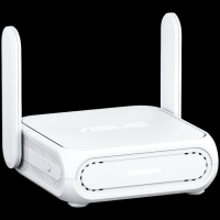 ASUS RT-BE58 Go BE3600 Dual-Band WiFi 7 (802.11be) potovalni usmerjevalnik, 4G & 5G Mobile Tethering, USB-C PD - 90IG09Q0-MO3C00-A